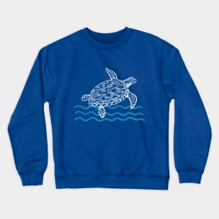 Sea Turtle Beach Lovers Gift Crewneck Sweatshirt